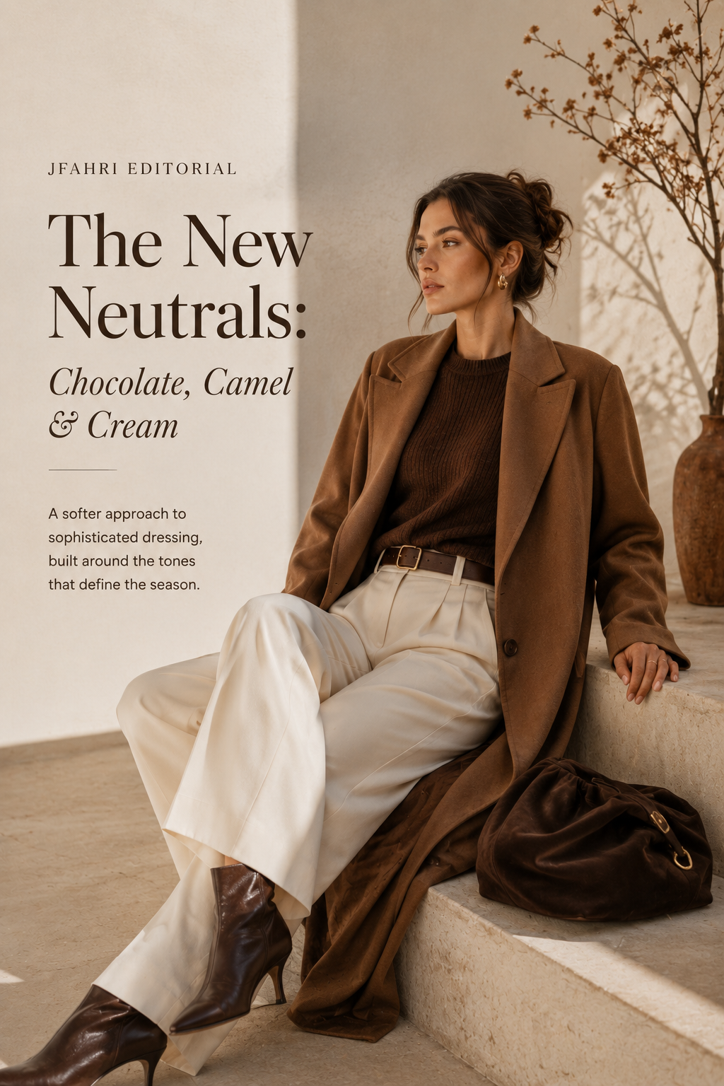 The New Neutrals: Chocolate, Camel & Cream