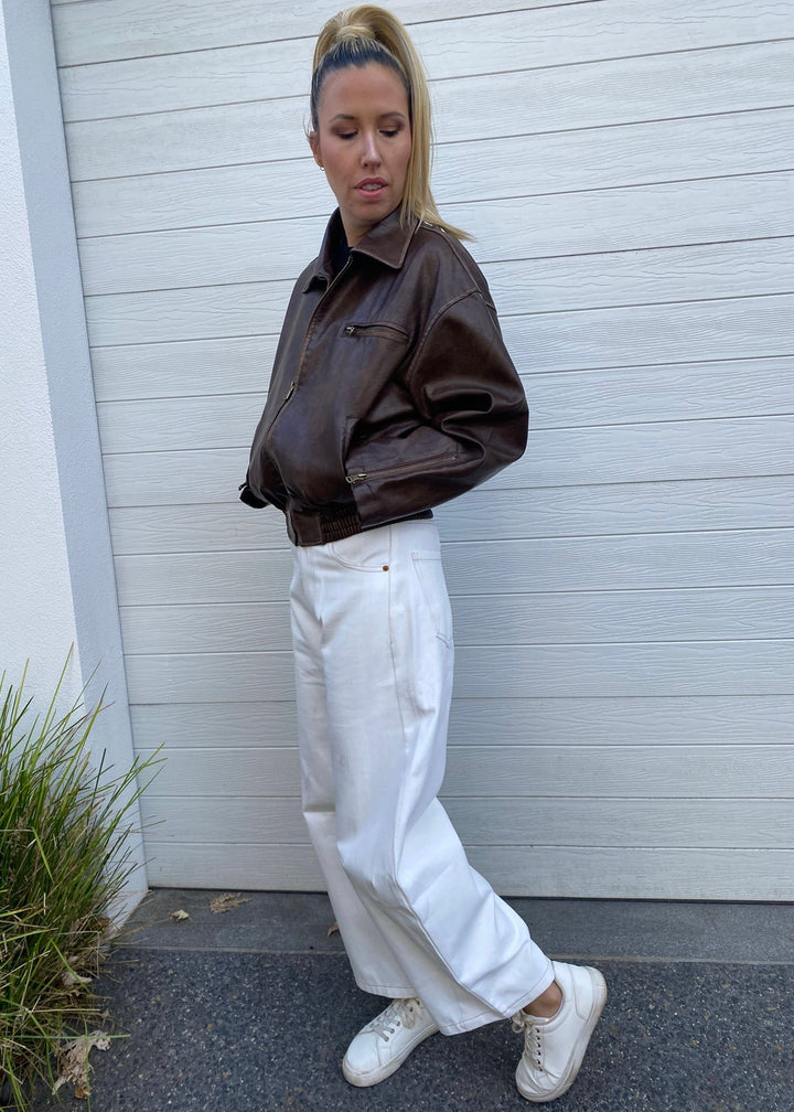 Bailey Bomber jacket - Brown