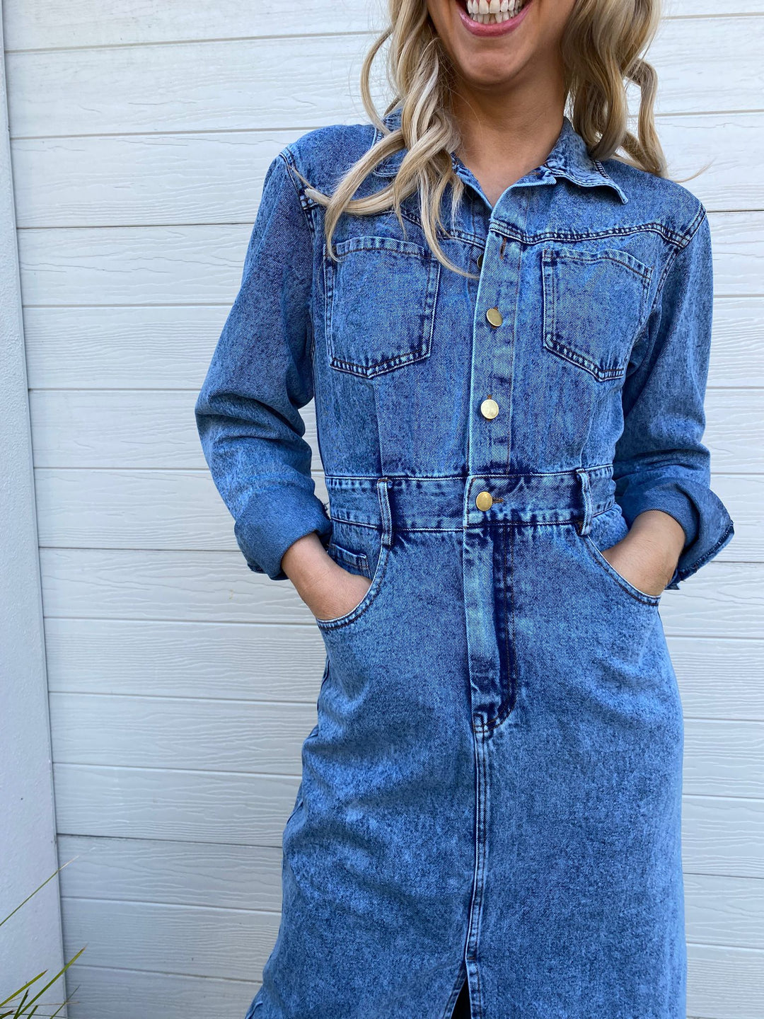 Taylor Denim Dress