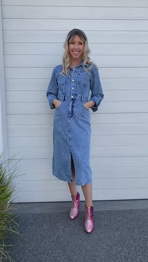 Taylor Denim Dress