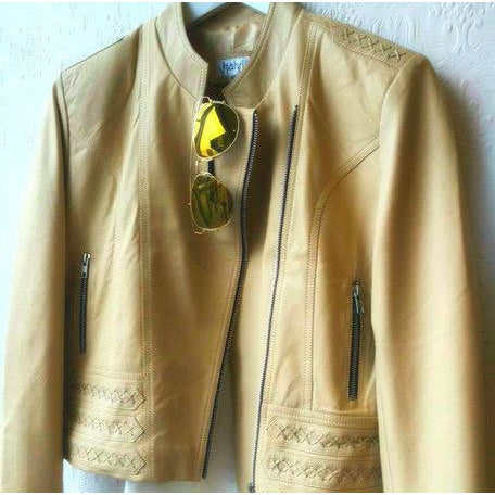 Jfahri Horizon Leather Jacket - Neutral-Clothing-jfahristore