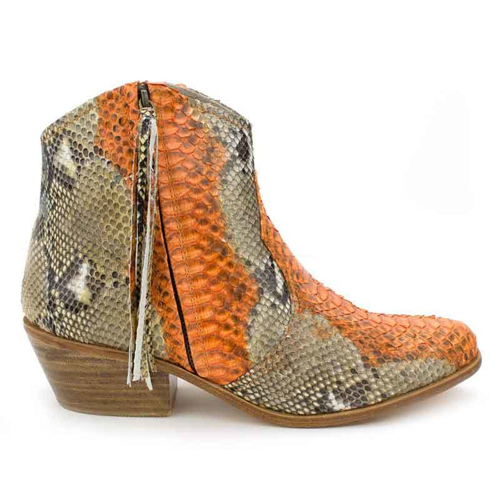 Jfahri Boot - Orange/Neutral-Shoes-jfahristore