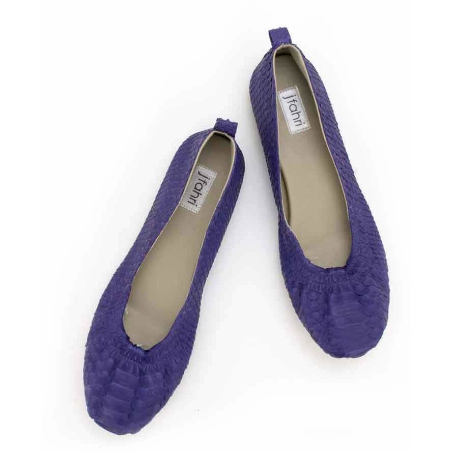 Jfahri Ballet Flats Purple – jfahristore