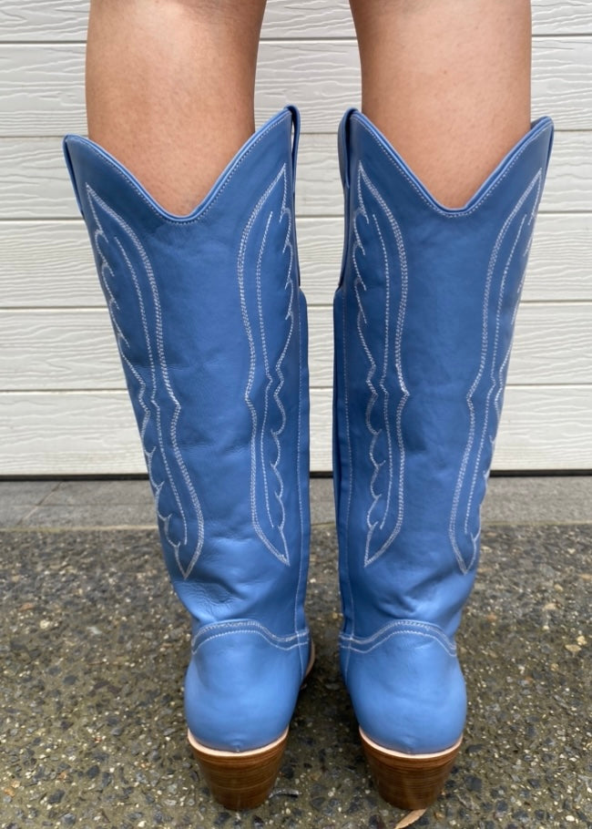 Billie Cowboy boot - Blue