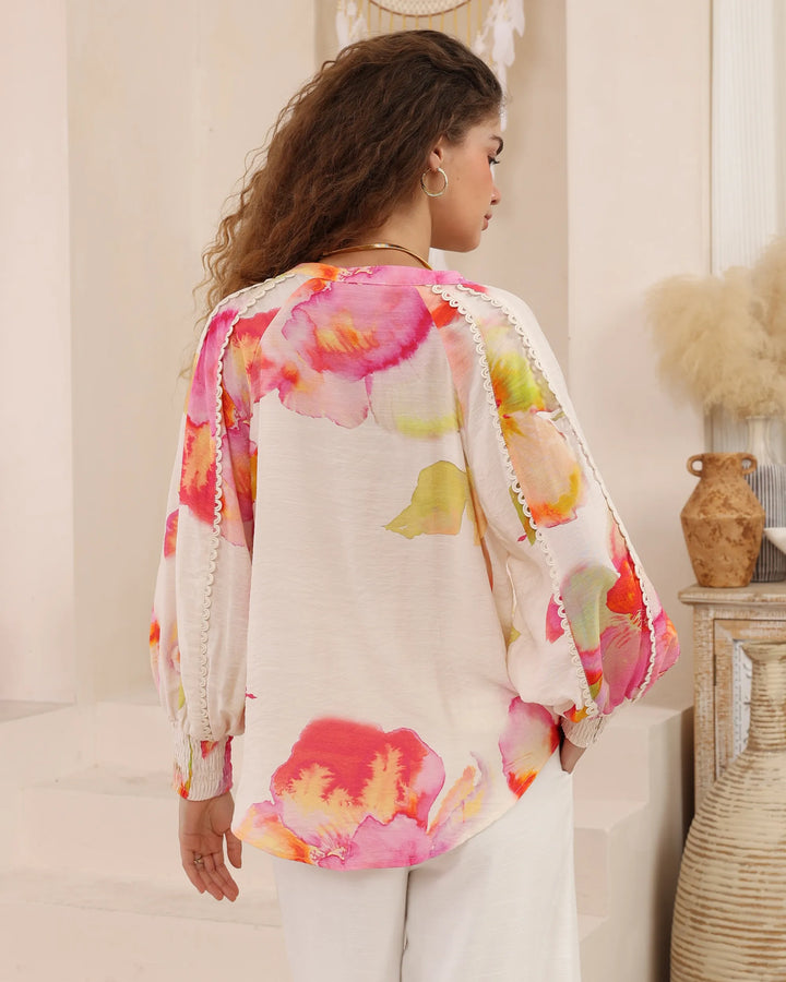 Sleeve Blouse Blossom