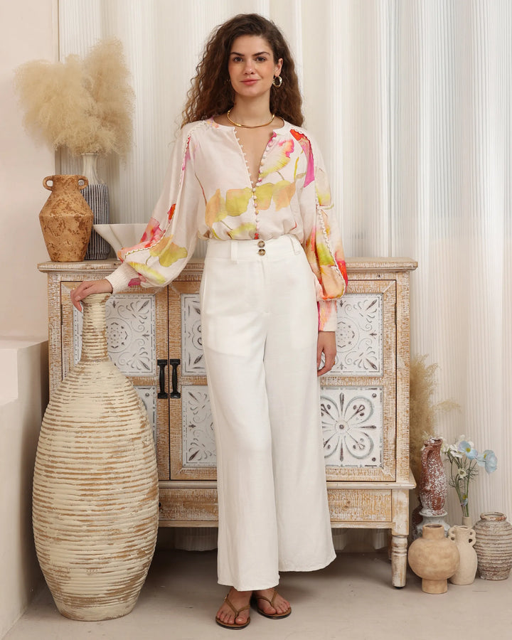 Sleeve Blouse Blossom