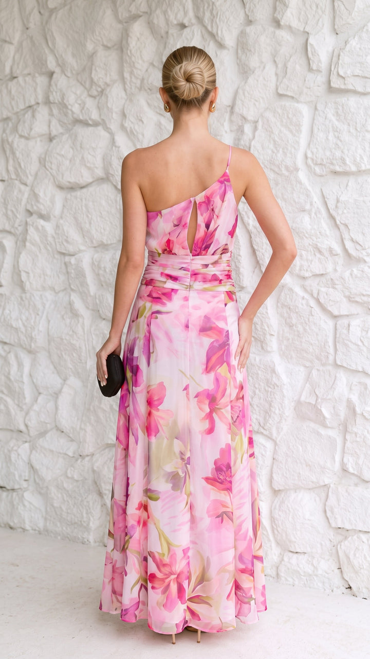 Tigerlily Floral One Shoulder Dress