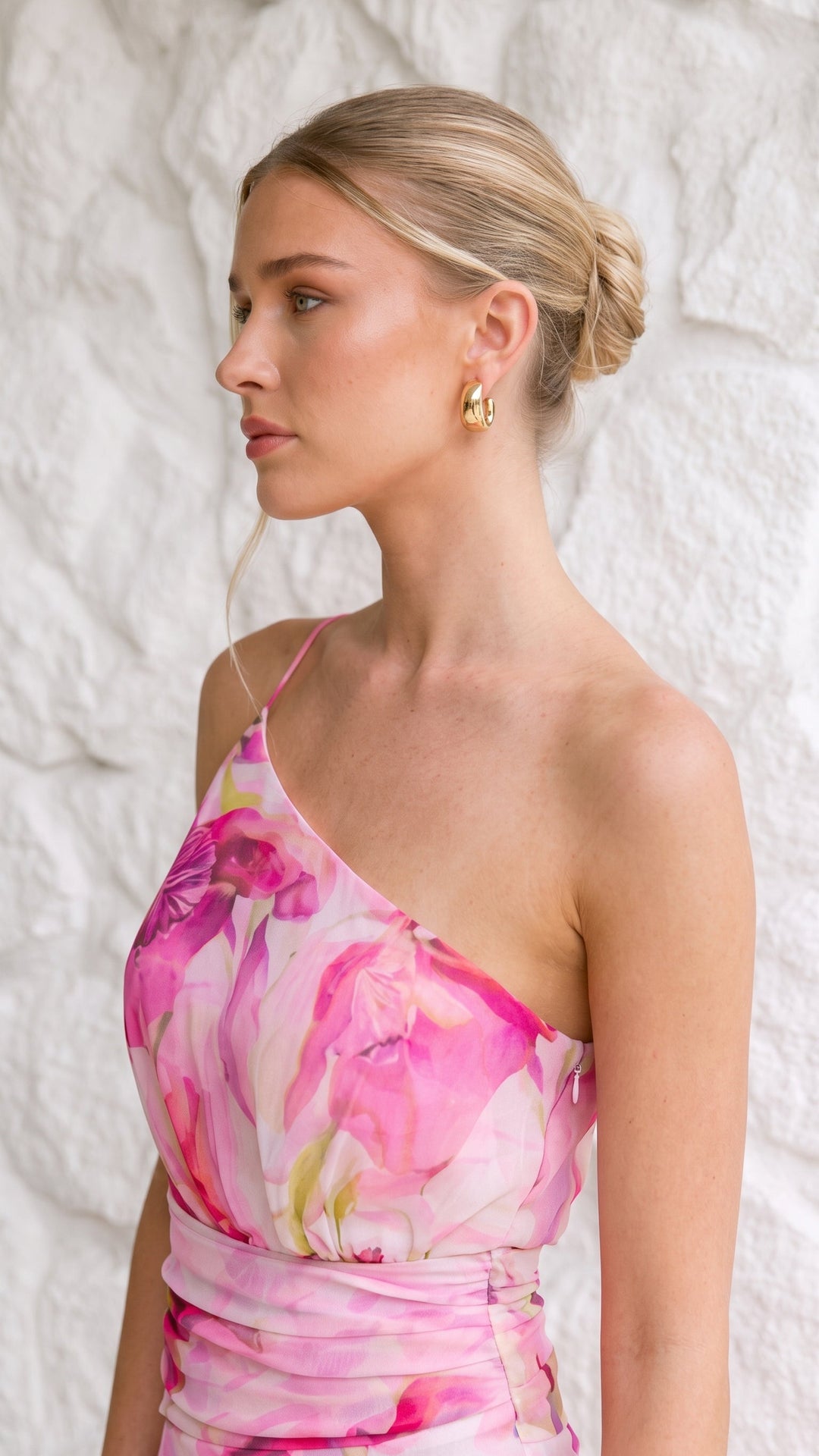 Tigerlily Floral One Shoulder Dress