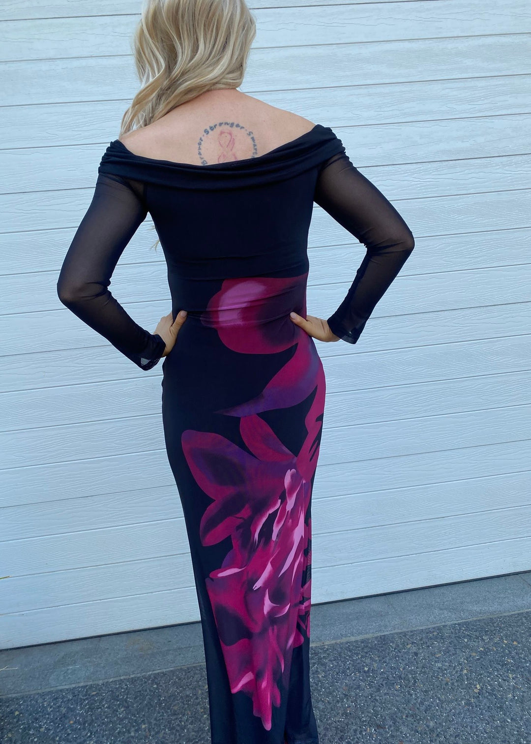 Hannah Mesh Dress
