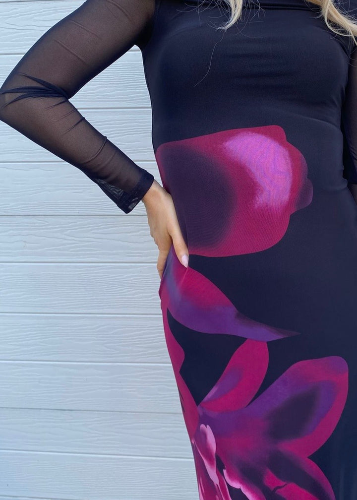 Hannah Mesh Dress