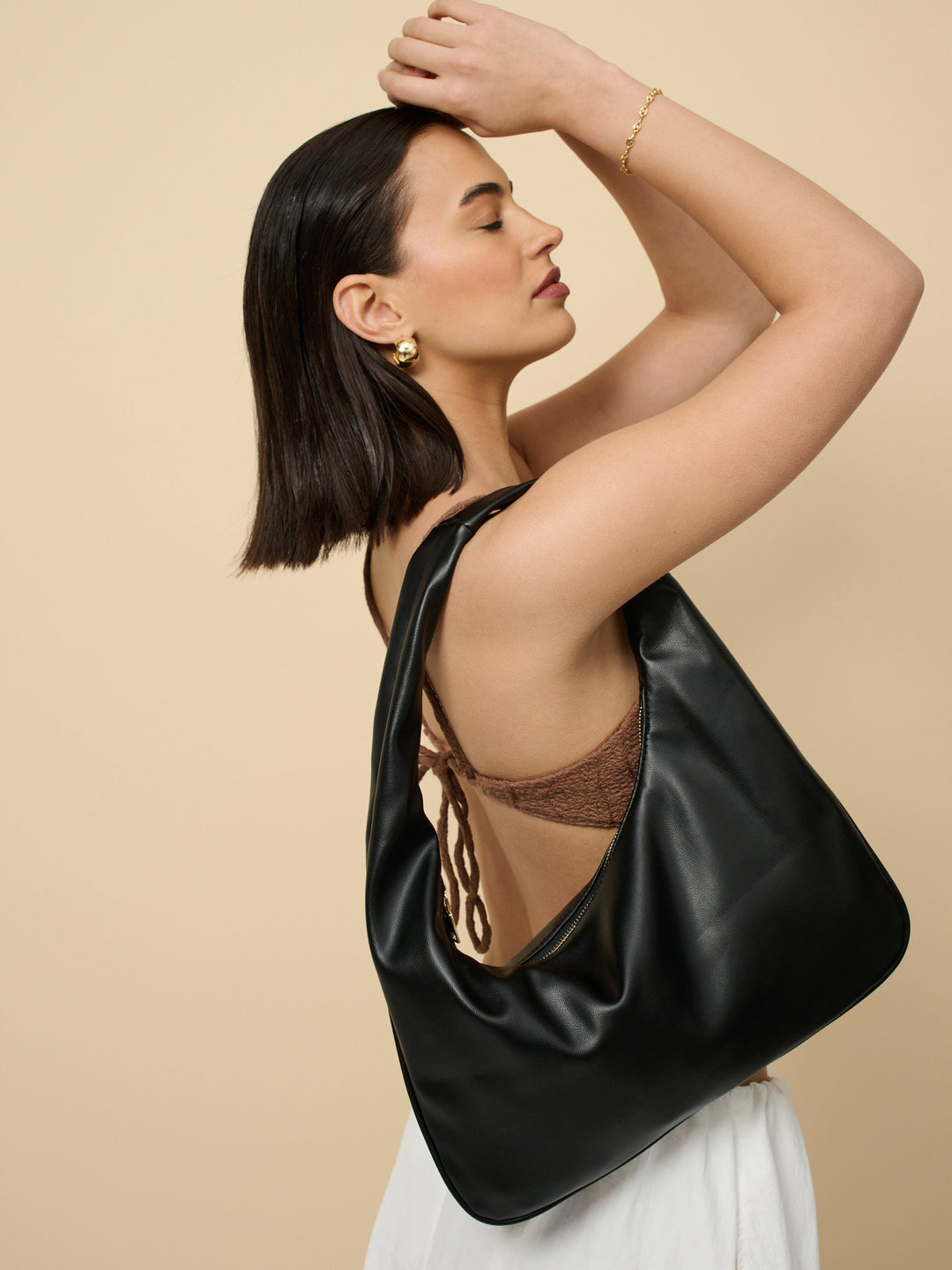 Cromwell Hobo Bag - Black