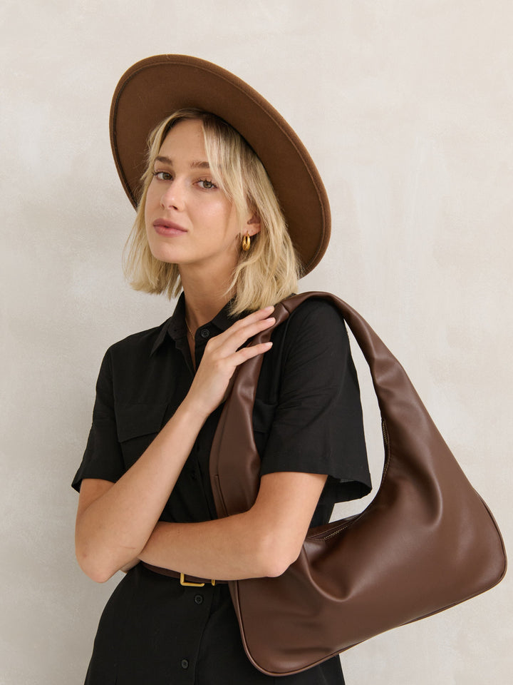 Cromwell Hobo Bag - Brown