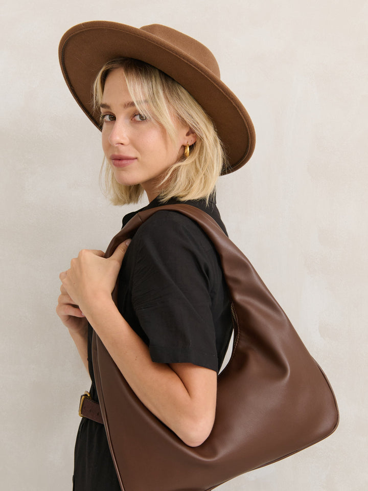Cromwell Hobo Bag - Brown