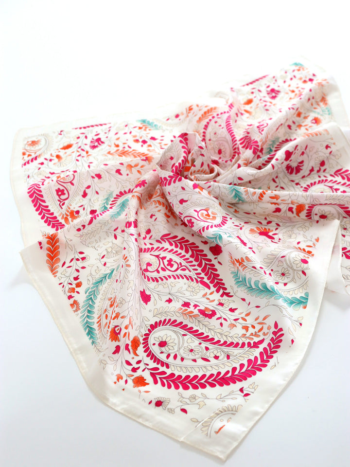 Camille Patterned Bandana Scarf