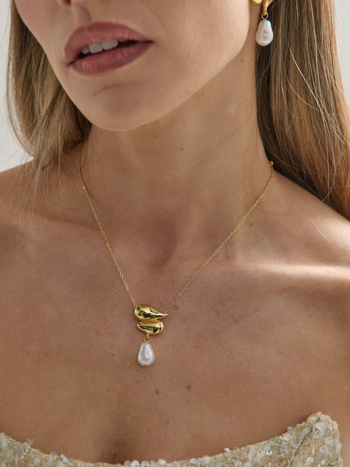 Liora Pearl 18K Gold Plated Necklace