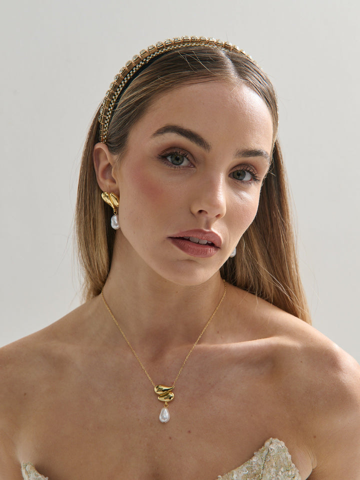 Liora Pearl 18K Gold Plated Necklace
