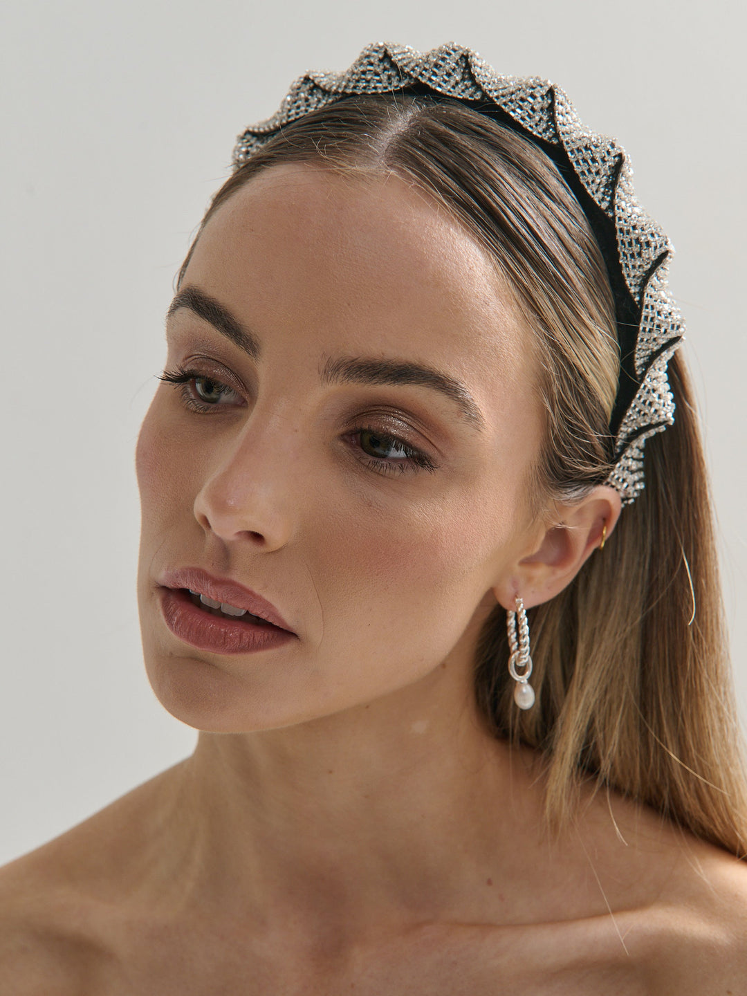 Twist Rhinestone Statement Headband