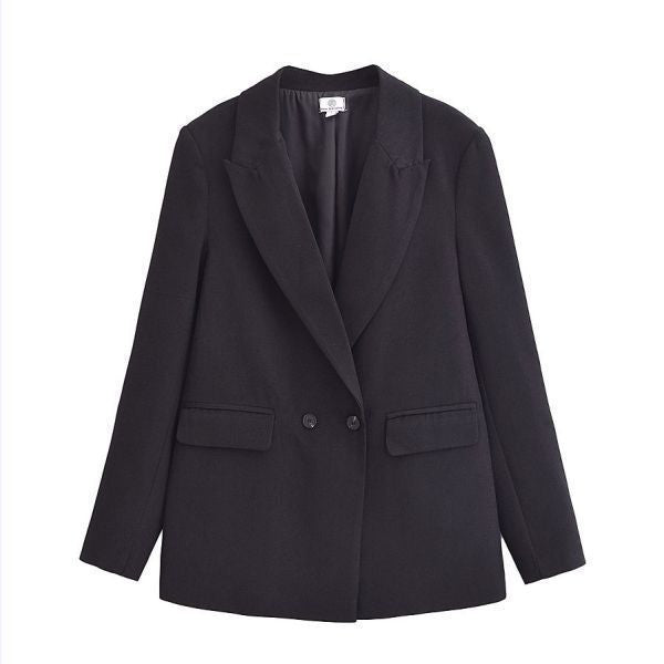 Oversized Tailored Blazer - Black