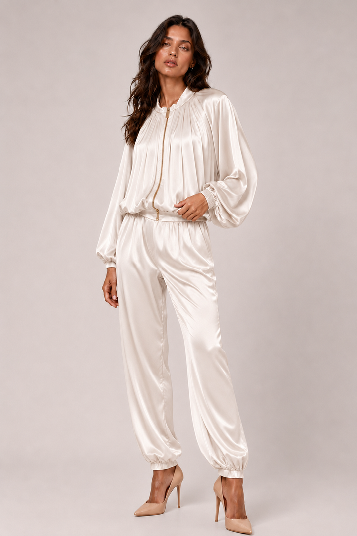 Viscose Blend Set - Ivory