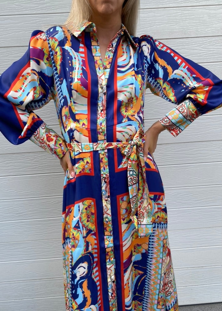 Dolce dress - Navy print