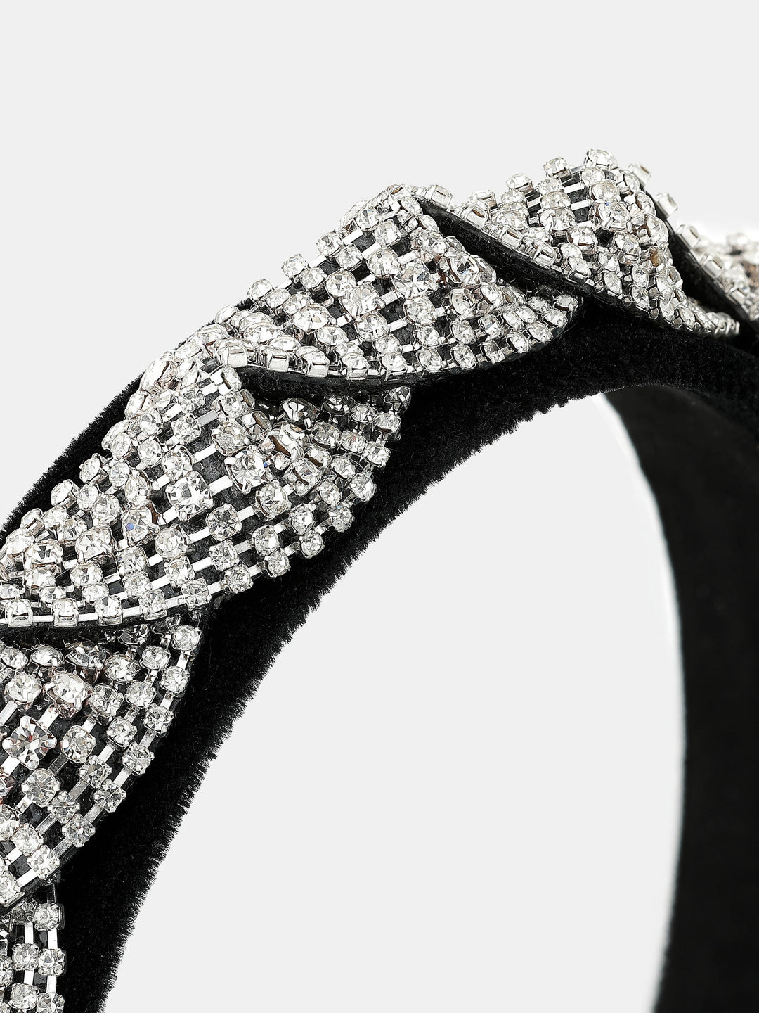 Twist Rhinestone Statement Headband