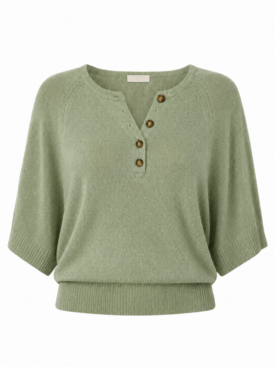 Viscose Knit Top - Pistachio Green