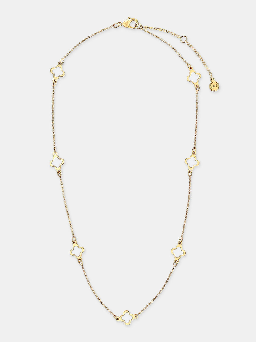 Clover Plated Necklace