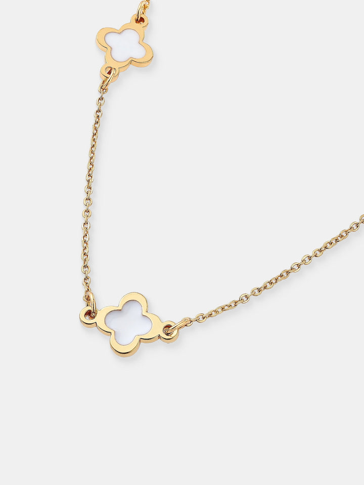Clover Plated Necklace