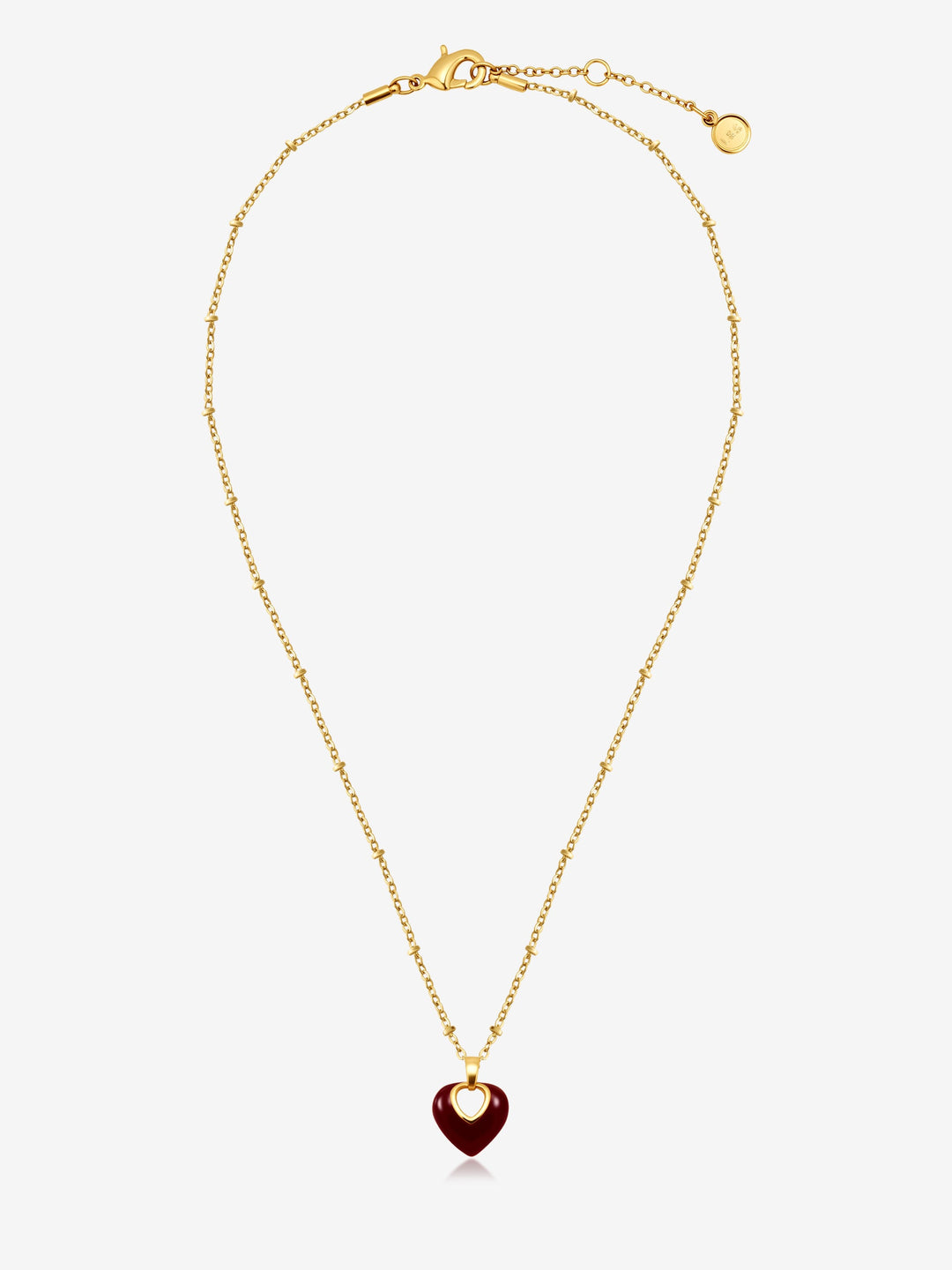 Jules Heart 18K Gold Plated Necklace