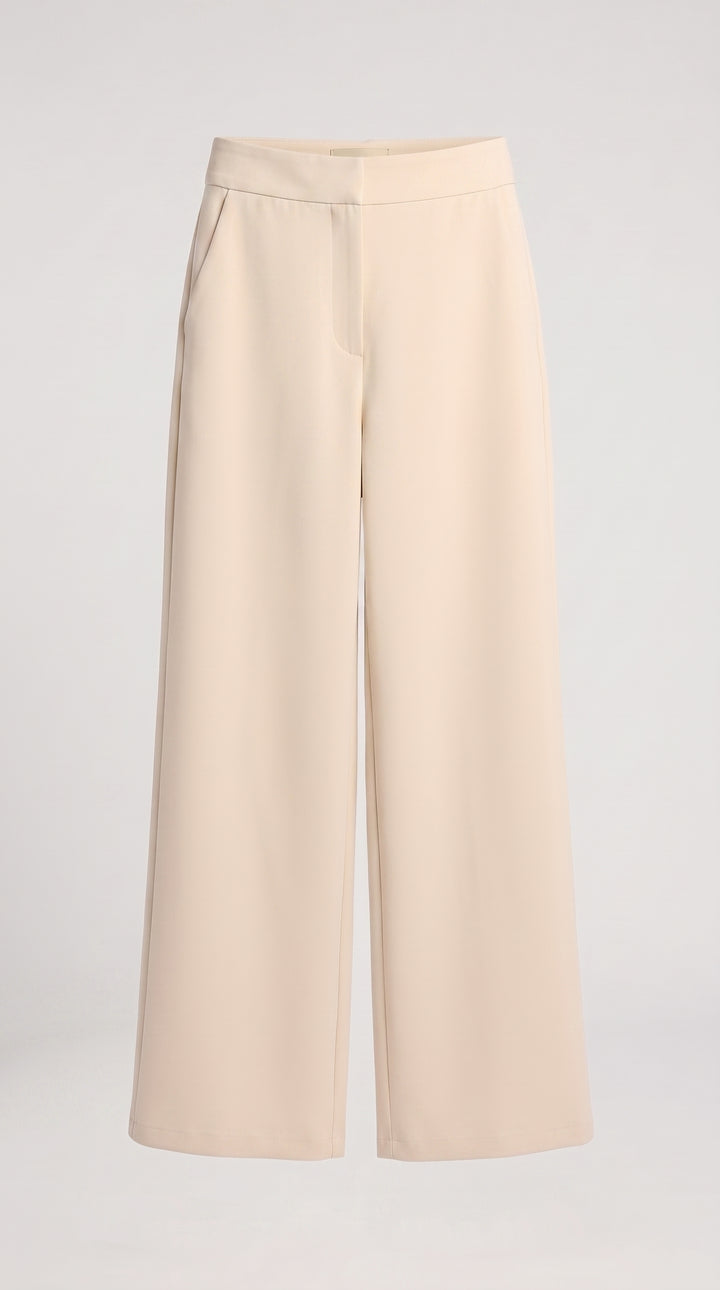 Textured Pants - Oat