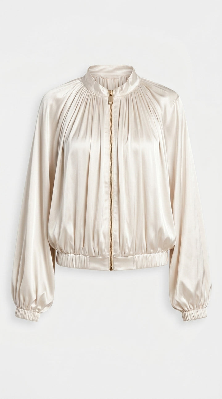 Viscose Blend Top - Ivory
