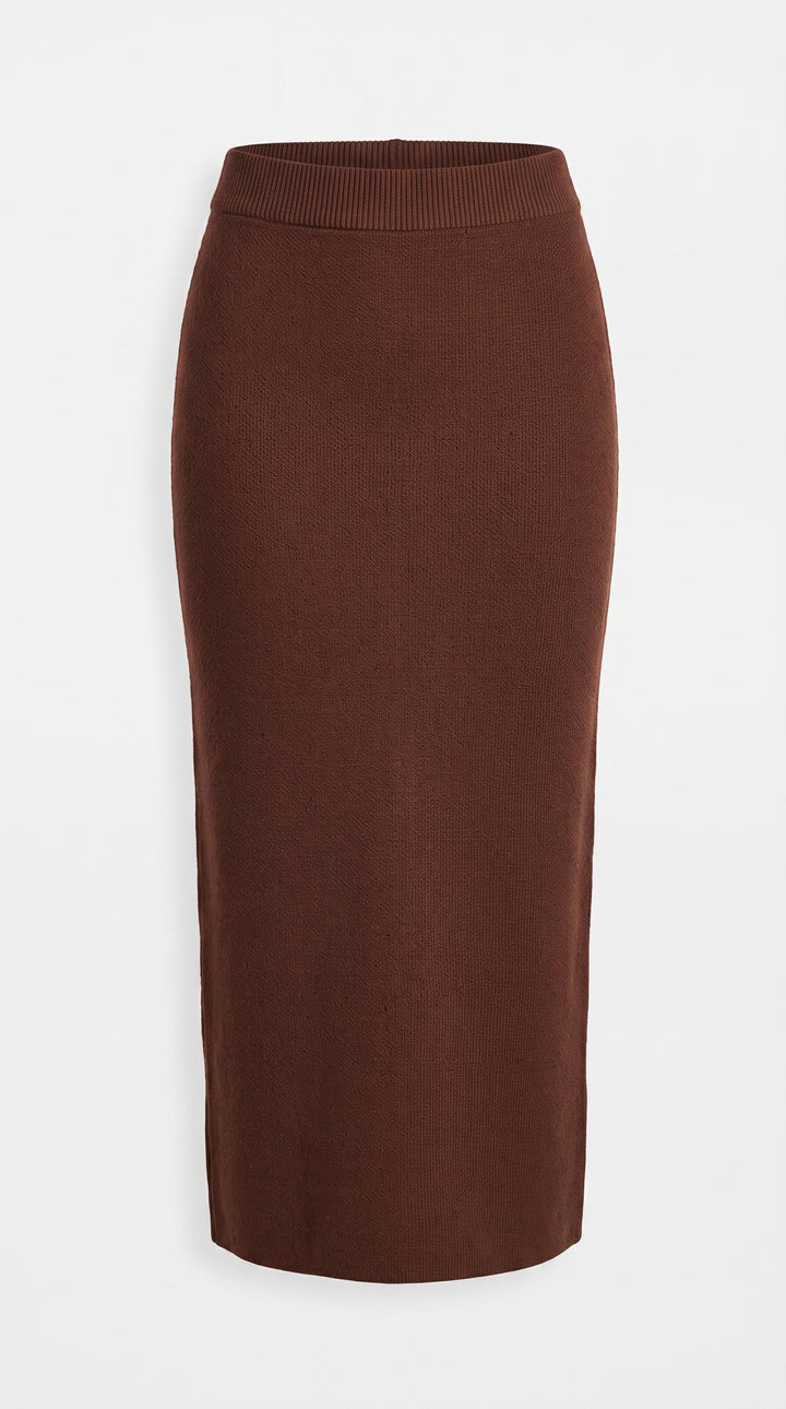 Argyle Knit Skirt