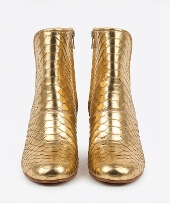 Joey Boot - Metallic Gold