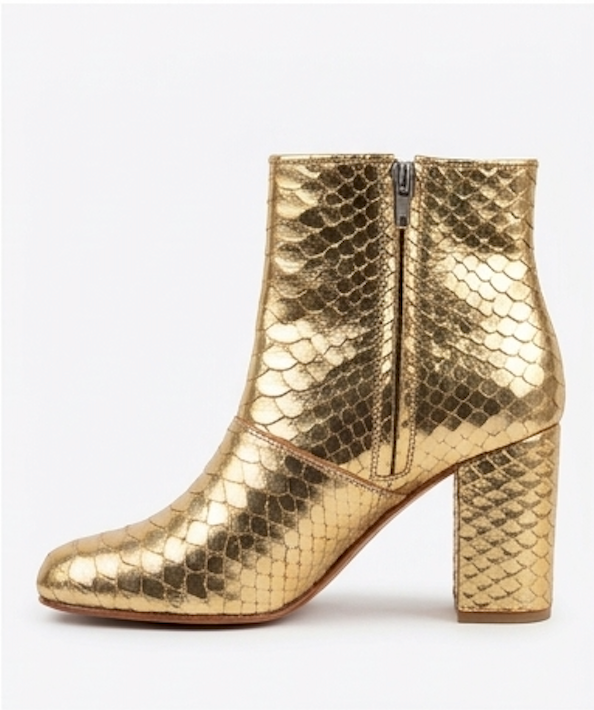 Joey Boot - Metallic Gold