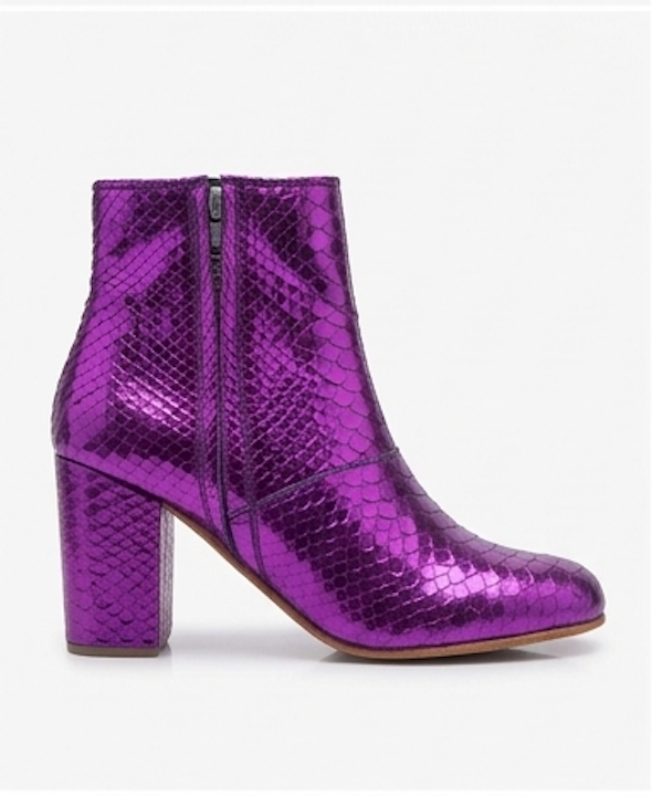 Joey Boot - Metallic Purple