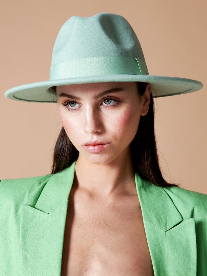 Lia Boho Fedora Felt Hat