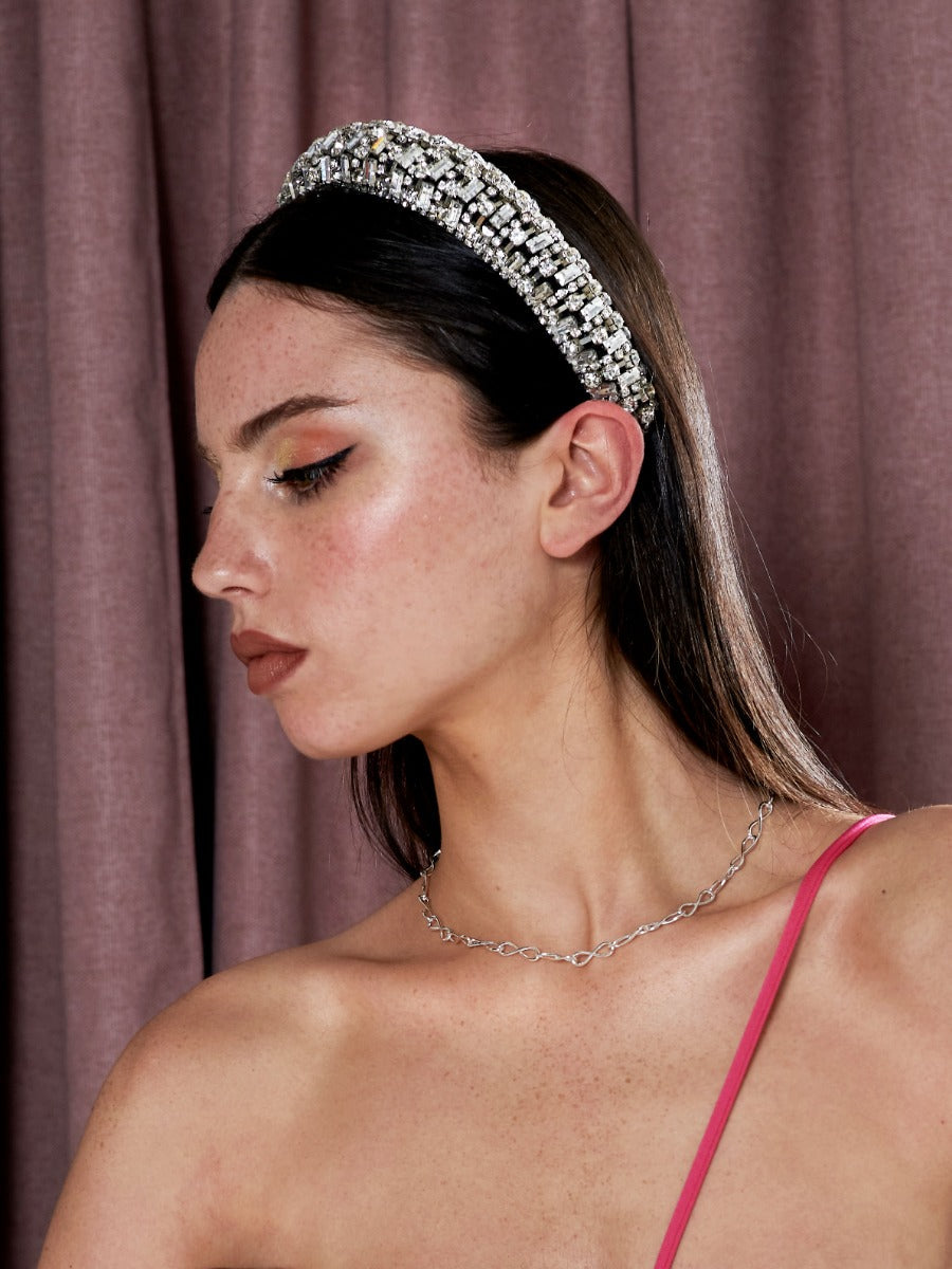 Audie Diamanté Embellished Headband