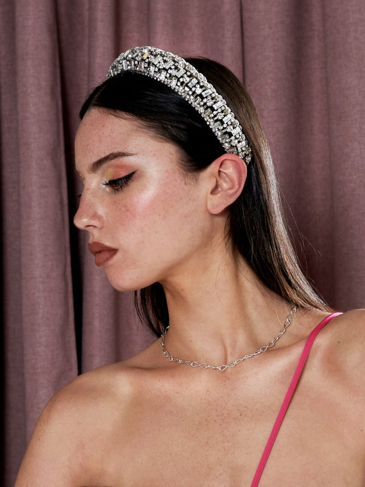 Audie Diamanté Embellished Headband