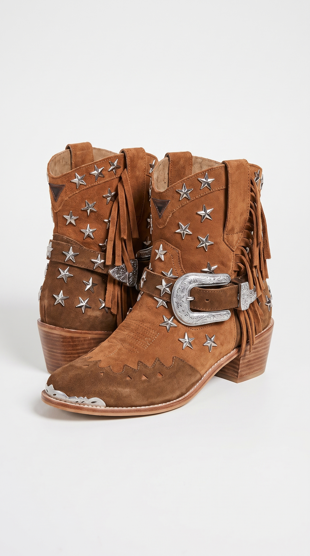 Elodie Cowgirl Boot - Tan