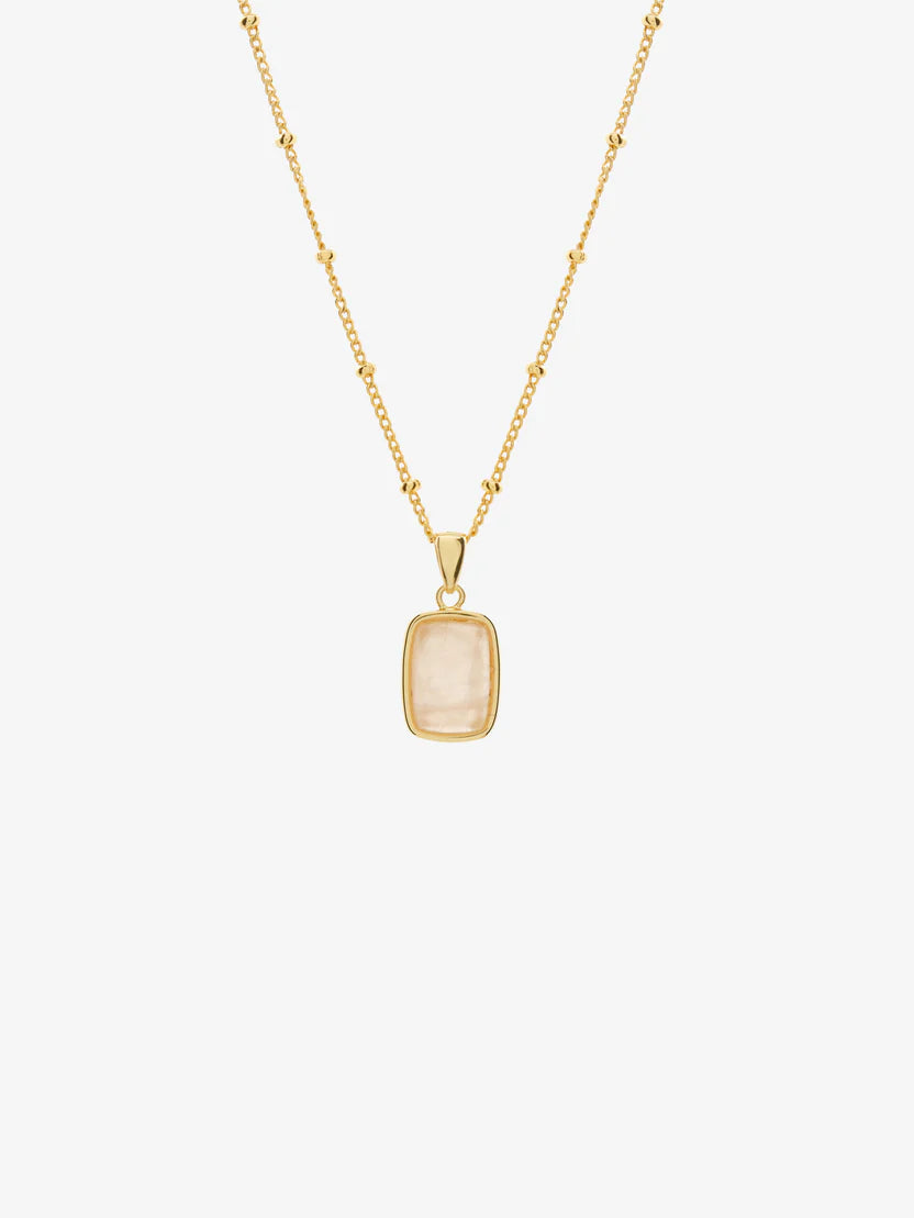 Wynter Rose Quartz Necklace