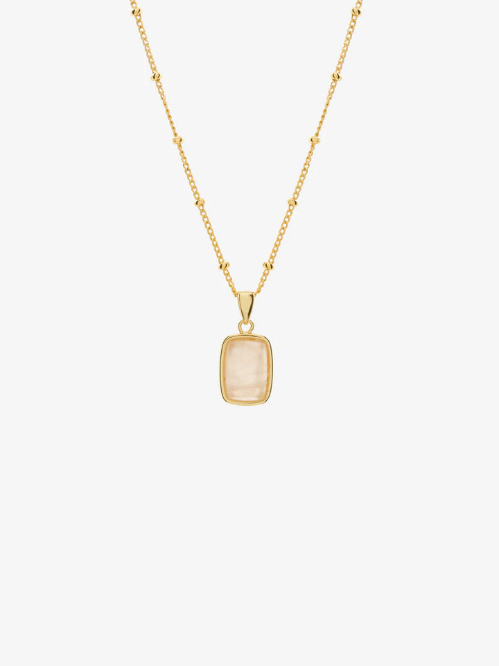 Wynter Rose Quartz Necklace