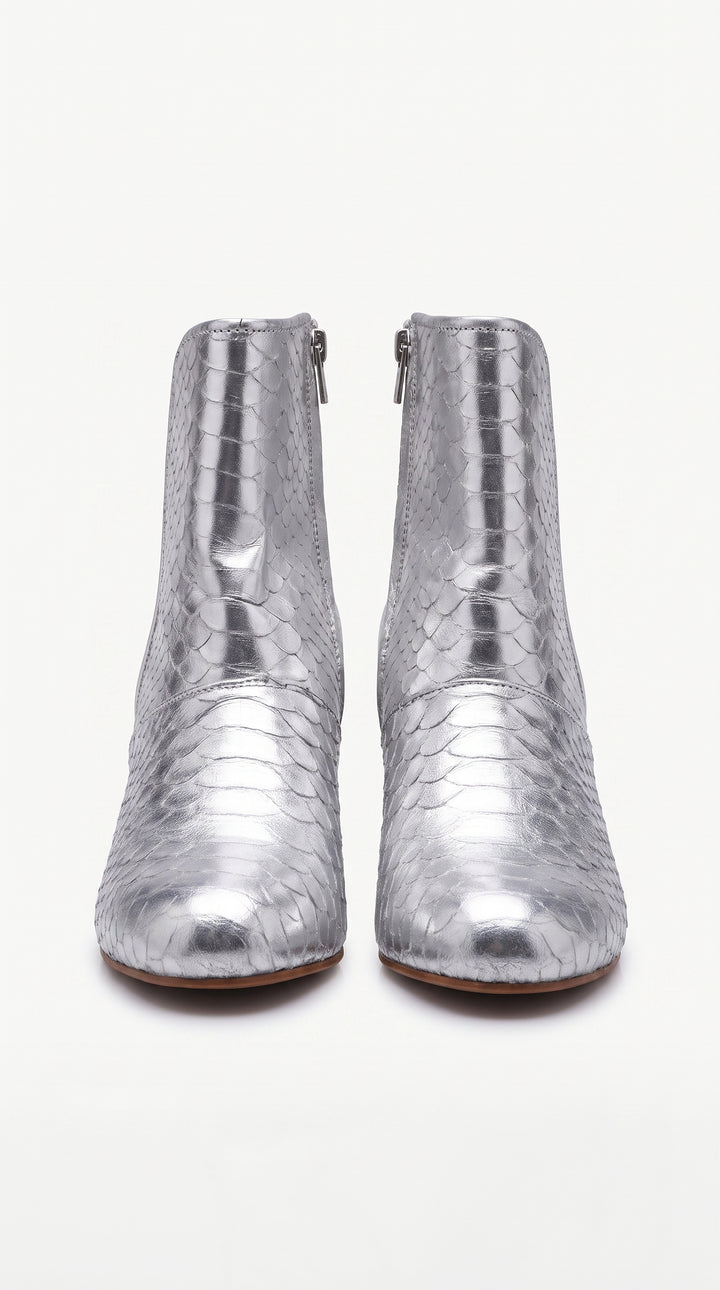 Joey Boot - Metallic Silver