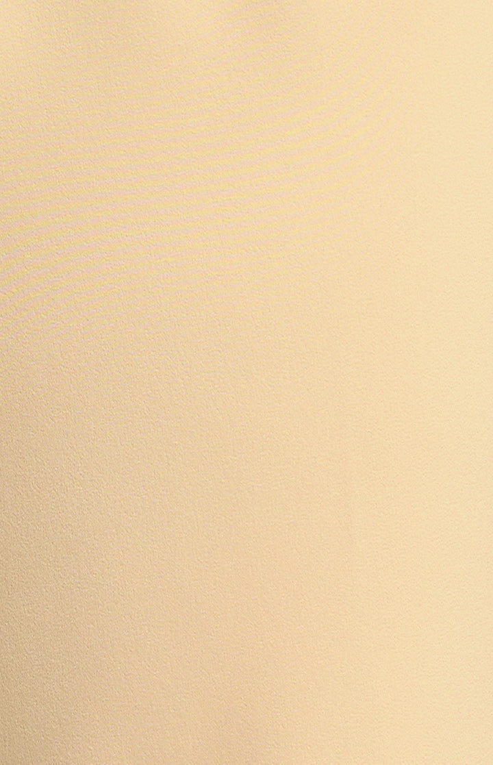 Wide Leg Satin Pants - Cream