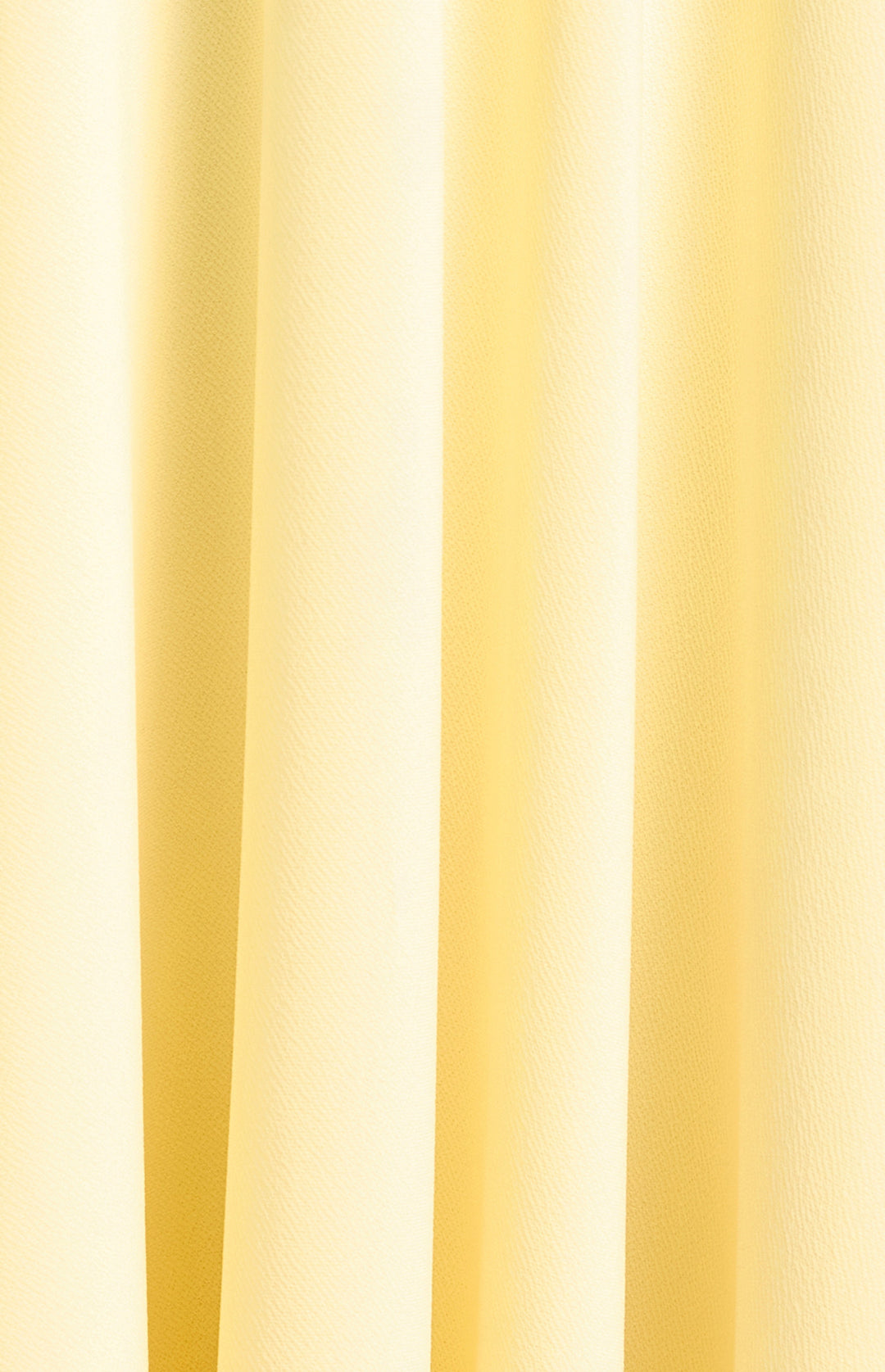 Hankerchief Hem Waist Panel Detail Skirt - Butter