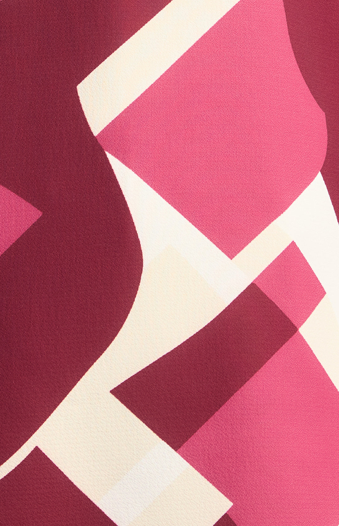 Abstract Print Long Sleeve Top