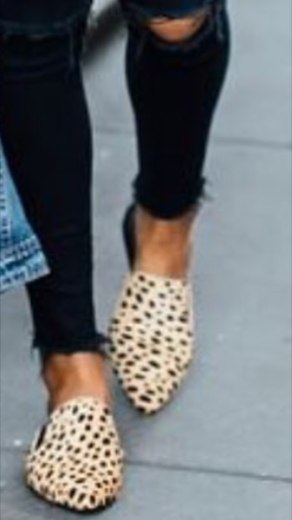 Maya Mule - Animal Print-Shoes-jfahristore