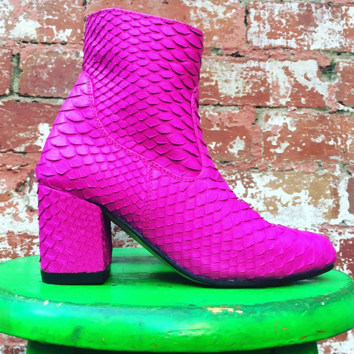 Sassy Boot - Neon Pink-Shoes-jfahristore