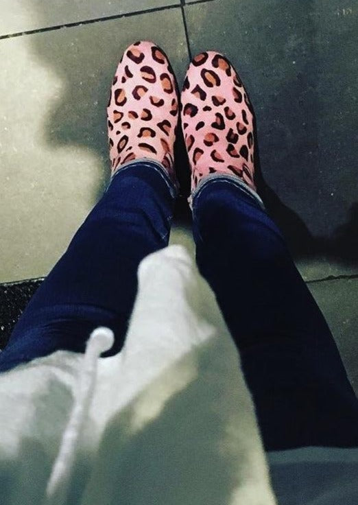 Sassy Boot - Pink Cheetah-Shoes-jfahristore