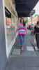 Load and play video in Gallery viewer, Rainbow knit top - Multi colour
