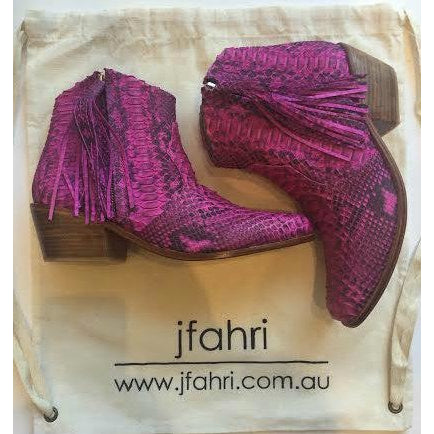 Jfahri Boot - Neon Pink Multi-Shoes-jfahristore